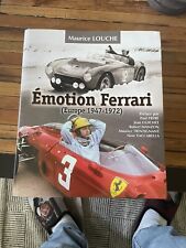 Livre émotion ferrari d'occasion  Saint-Rémy-de-Provence