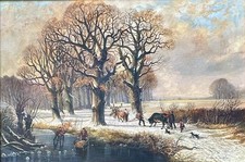 European school oil for sale  PONTEFRACT