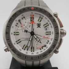Timex TX TechnoLuxury relógio cronógrafo bússola titânio - T3C051 - Nova bateria comprar usado  Enviando para Brazil