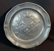 Rare plat étain d'occasion  Bordeaux-