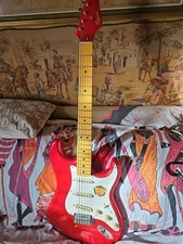 1989 Squier Made in Korea Stratocaster - Vermelho com escala de pau-rosa - Preowne comprar usado  Enviando para Brazil