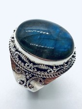 Sterling silver labradorite for sale  OLDHAM