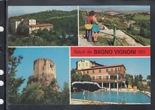 Cartolina saluti bagno usato  Italia