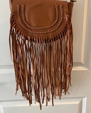 Women leather fringe d'occasion  Expédié en Belgium
