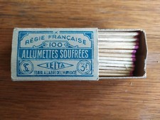Ancienne boite allumettes d'occasion  Faulx