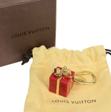 Bolsa surpresa Louis Vuitton logotipo bijoux bolsa berloque ouro vermelho M66188 65YG014, usado comprar usado  Enviando para Brazil