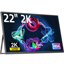 UPERFECT 22" Przenośny monitor 2K 2560x1440 USB C HDMI Wyświetlacz Monitor do gier na sprzedaż  Wysyłka do Poland
