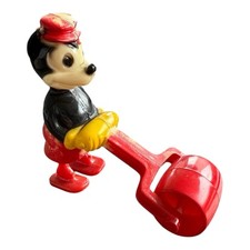 Vintage W.D.P. Mickey Mouse Ramp Walker, década de 1950, rolo de empurrar, bom comprar usado  Enviando para Brazil