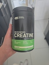 Creatina em pó 100% micronizada Optimum Nutrition 317g 93 Serve/634g 186 Serve comprar usado  Enviando para Brazil