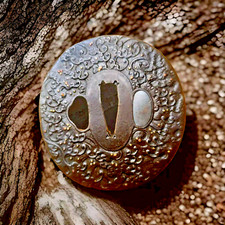 Tsuba japon antique d'occasion  Noisy-le-Grand