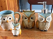 Owl themed ceramic for sale  Ranson