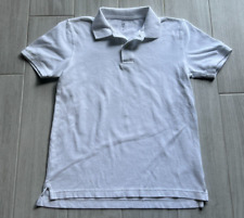 Nova Camisa Polo GAP Infantil Branca Uniforme Escolar Masculina Tamanho XXL Algodão, usado comprar usado  Enviando para Brazil