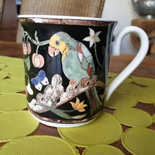 Intarsia henkelbecher kaffeebe gebraucht kaufen  Überherrn