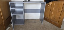 Grey desk cupboard for sale  NANTWICH
