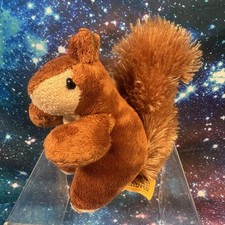 Red squirrel plush for sale  NEW MALDEN