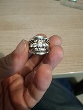 Belle bague argent d'occasion  Creil
