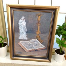 Peinture huile toile d'occasion  Fourmies