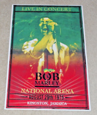 Grande pôster de concerto Bob Marley 1975 Kingston, Jamaica, 19"x13" RARO! comprar usado  Enviando para Brazil