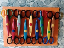 Konvolut farbige zackenscheren gebraucht kaufen  Burg