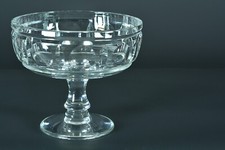 Antiga mesa de centro de frutas copo grande gravada em cristal Saint Louis Baccarat comprar usado  Enviando para Brazil