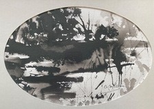Tableau moderne. lavis d'occasion  Paris XIX