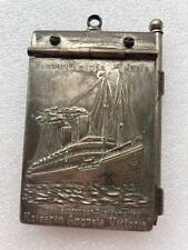 Usado, 1900 HAMBURGO AMÉRICA FORRO BOLSO CADERNO SS KAISERIN ANGUSTE VICTORIA CRUISE comprar usado  Enviando para Brazil