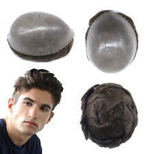 Sistema di sostituzione dei capelli umani da uomo 0,12 mm Poly Skin Toupee pe... comprar usado  Enviando para Brazil