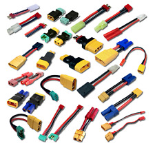 ✅  Lipo Akku Adapter XT60 Dean EC3 EC5 XT90 MPX XT30 EC2 HXT RC PH JST JR QS8 ✅ comprar usado  Enviando para Brazil