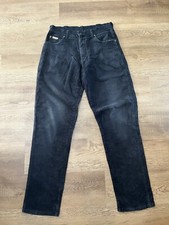 Wrangler black corduroy for sale  NOTTINGHAM