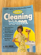 Cleaning Magic Book Joey Green Hundreds of Cleaning Tips and Tricks Inside Outsi, usado comprar usado  Enviando para Brazil