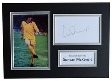 Duncan mckenzie signed for sale  WARRINGTON