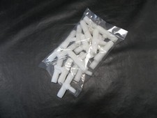 MANGUEIRA DE VÁCUO ENCAIXE T 1/4" X 1/2" X 1/2" CONJUNTO DE (20) PLÁSTICO BRANCO comprar usado  Enviando para Brazil