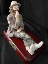 Estátua de palhaço Emmett Kelly Jr Flambro "Bedtime" #04184 0f 12000 edição limitada comprar usado  Enviando para Brazil