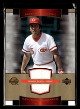 2003 UD Sweet Spot Classic Johnny Bench Game Jersey Relic #SJ-JB Reds ZZ4596 comprar usado 2003 UD Sweet Spot Classic Johnny Bench Game Jersey Relic #SJ-JB Reds ZZ4596 comprar usado  Enviando para Brazil