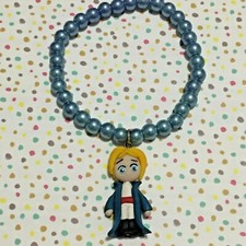 Bracciale perle elastico usato  Genova