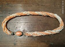 Collana multifilo corallo usato  Torricella del Pizzo