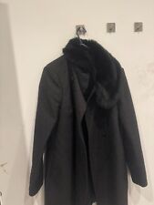 Jacquard black coat for sale  NORTHAMPTON