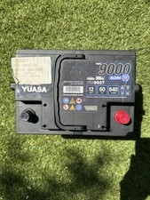 Yuasa ybx9027 agm for sale  LONDON