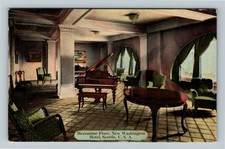 Cartão postal vintage Seattle WA-Washington, piso mezanino, novo hotel Washington comprar usado Cartão postal vintage Seattle WA-Washington, piso mezanino, novo hotel Washington comprar usado  Enviando para Brazil