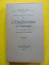 Havelock ellis ondinisme d'occasion  Jegun