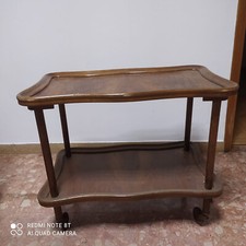Carrellino legno marrone usato  Treviso