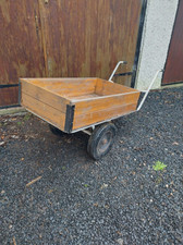 Vintage wooden barrow for sale  HEREFORD