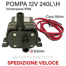 Pompa acqua 12v usato  Valguarnera Caropepe