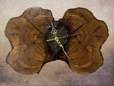 Orologio legno ulivo usato  Artena