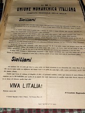 Manifesto 1946 italia usato  Fiuggi