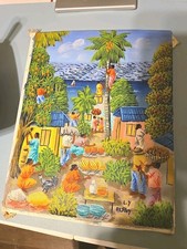 Vintage signed haitian for sale  Tomball