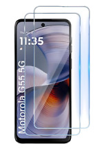 2x Motorola Moto G55 Panzerfolie Schutzglas 9H Hart Displayschutz Tempered Glas comprar usado  Enviando para Brazil