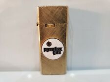 Travail " PYROFAX GAS " Vintage Butane Slim Briquet 14K Plaqué Or 1519.34 comprar usado  Enviando para Brazil
