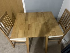Solid wood dining for sale  SHEFFIELD