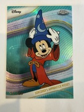 2025 Topps Chrome Disney Sorcerer’s Apprentice Mickey refrator azul-petróleo /299! comprar usado 2025 Topps Chrome Disney Sorcerer’s Apprentice Mickey refrator azul-petróleo /299! comprar usado  Enviando para Brazil